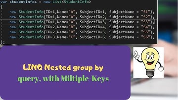LINQ Nested Group by using Multiple-Keys