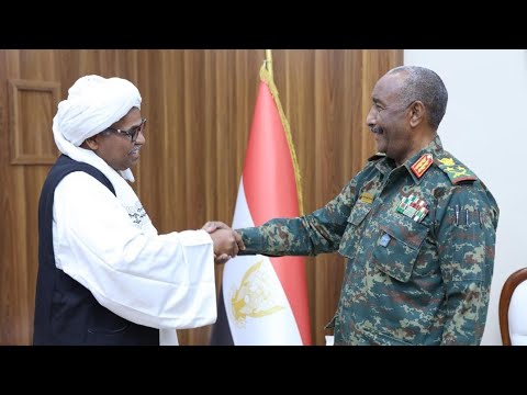 رئيس مجلس السيادة القائد العام للقوات المسلحة يلتقي وفد قبيلة العبابدة 25 3 2024