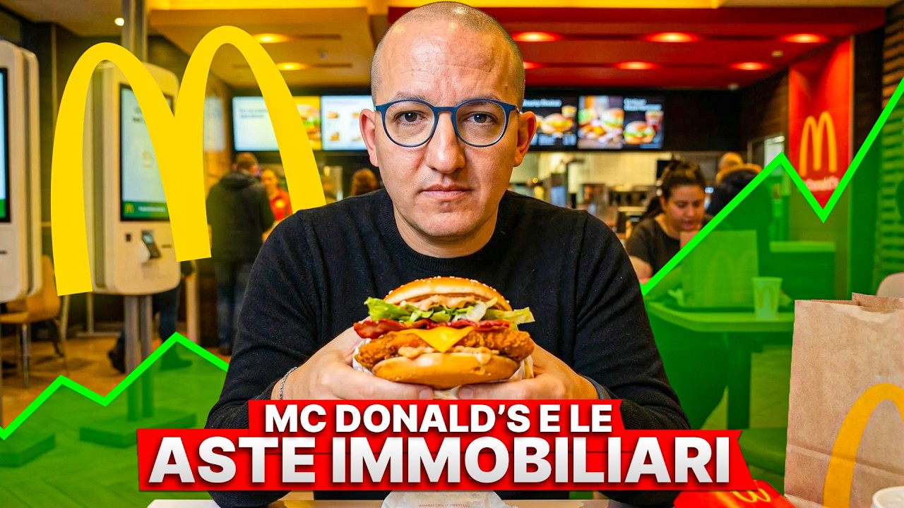 McDonald’s NON vende HAMBURGER 🍔 Vende IMMOBILI 🏠 E in questo video ti spiego perché.