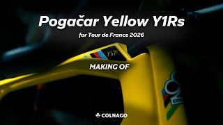 Colnago Special Bikes for Tadej Pogačar and Isaac Del Toro - Tour de France 2026 Colnago Special Bikes for Tadej Pogačar and Isaac Del Toro - Tour de France 2026