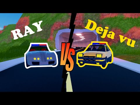 Testing Deja Vu And Ray Car New Vehicles Roblox Jailbreak Youtube - car testing roblox