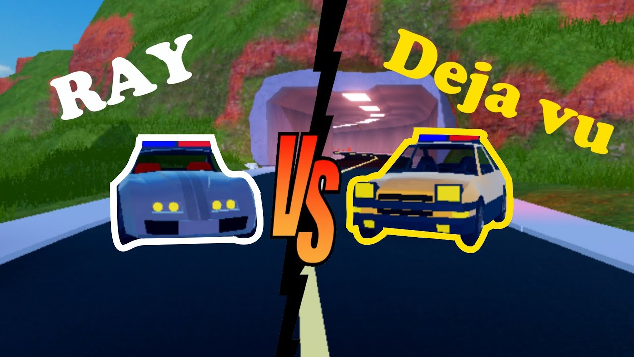 Testing Deja Vu And Ray Car New Vehicles Roblox Jailbreak Youtube - roblox jailbreak crazy car jumps billon