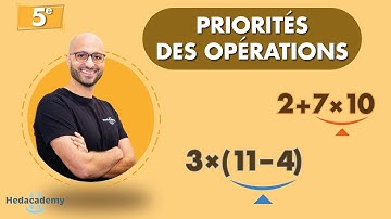 PRIORITÉ DES OPÉRATIONS - 5ᵉ