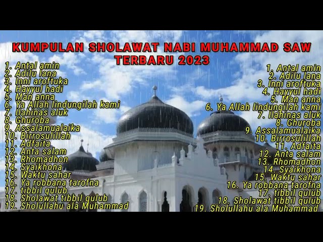 Sholawat nabi merdu penyejuk hati dan penenang jiwa | Sholawat nabi Muhammad Saw class=