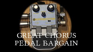 Great Old Pedal Bargain: Line6 Stereo Space Chorus - YouTube