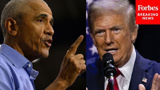 Obama: Trump's Economy 'Was Pretty Good Because It Was My Economy'