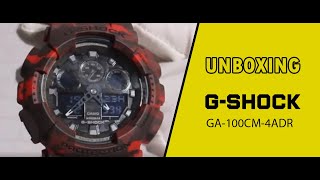 Casio G-Shock GA-100CM-4ADR GA 100CM 4ADR GA100CM ORIGINAL