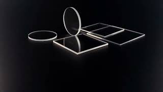 Fireplace observation window JGS1 JGS2 fused silica glass plate