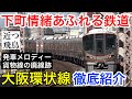 【庶民的な鉄道】大阪の魅力が詰まったJR大阪環状線を徹底解説。下町情緒溢れる沿線風景,発車メロディー全駅収録,Osaka Loop line japanese train video.