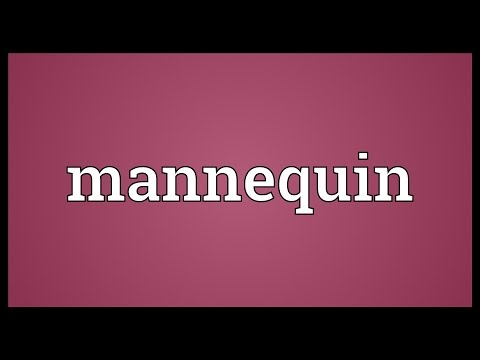 Mannequin Meaning