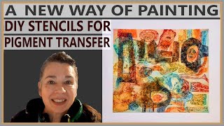 Try a New Way of Painting - Stenciling on Canvas