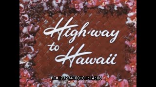 1950 UNITED AIRLINES HAWAII TRAVELOGUE  
