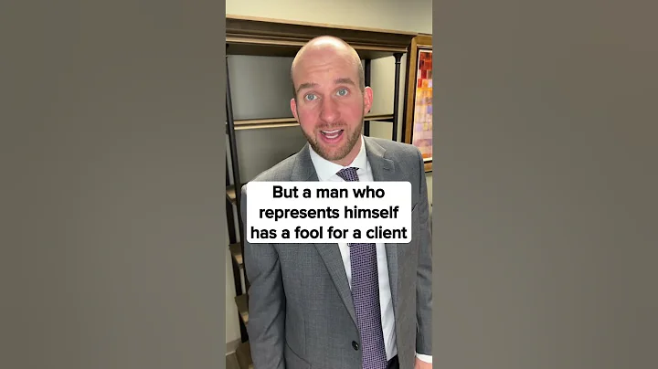 Can you represent yourself without a lawyer?! #shorts