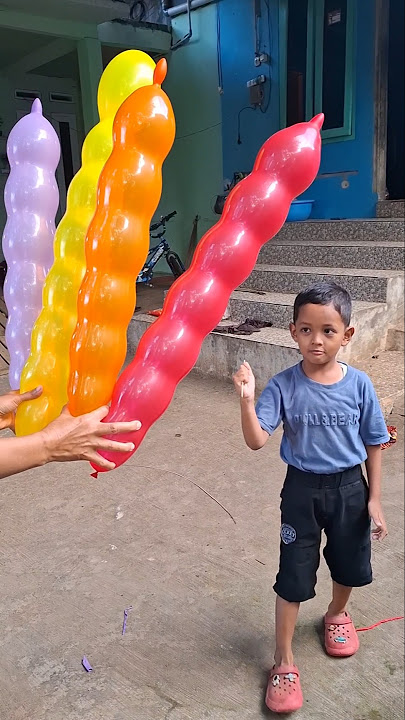 meletus balon merah🎈#shorts