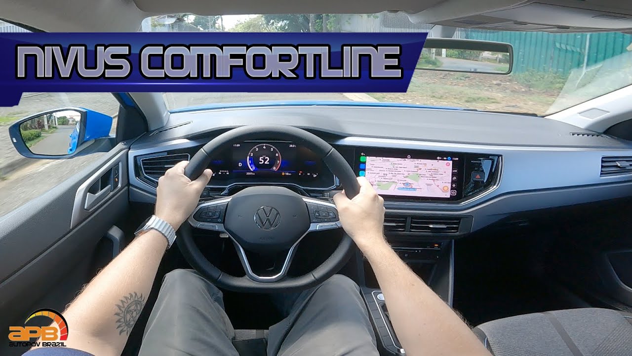 '2025 VW NIVUS [COMFORTLINE] 200 TSI | POV NIGHT RIDE TEST DRIVE IN CURITIBA/BRAZIL!