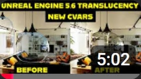 Unreal Engine 5.6 Raytracing Translucency l Pinoy Filmmaker/Game Developer