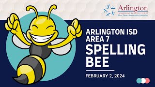 2024 Spelling Bee Area 7 - Arlington ISD