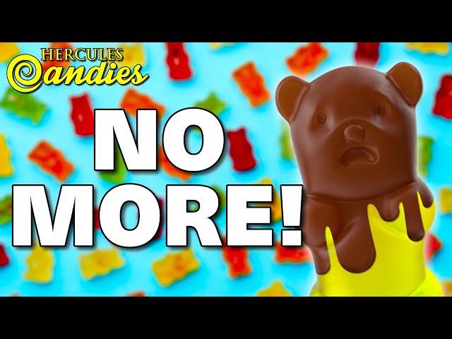 Chocolate Gummy Bear Clusters – Hercules Candy and Chocolate Shop