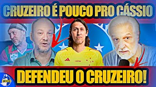 🦊😂 MÍDIA com INVEJA do CRUZEIRO! CÁSSIO É CABULOSO!