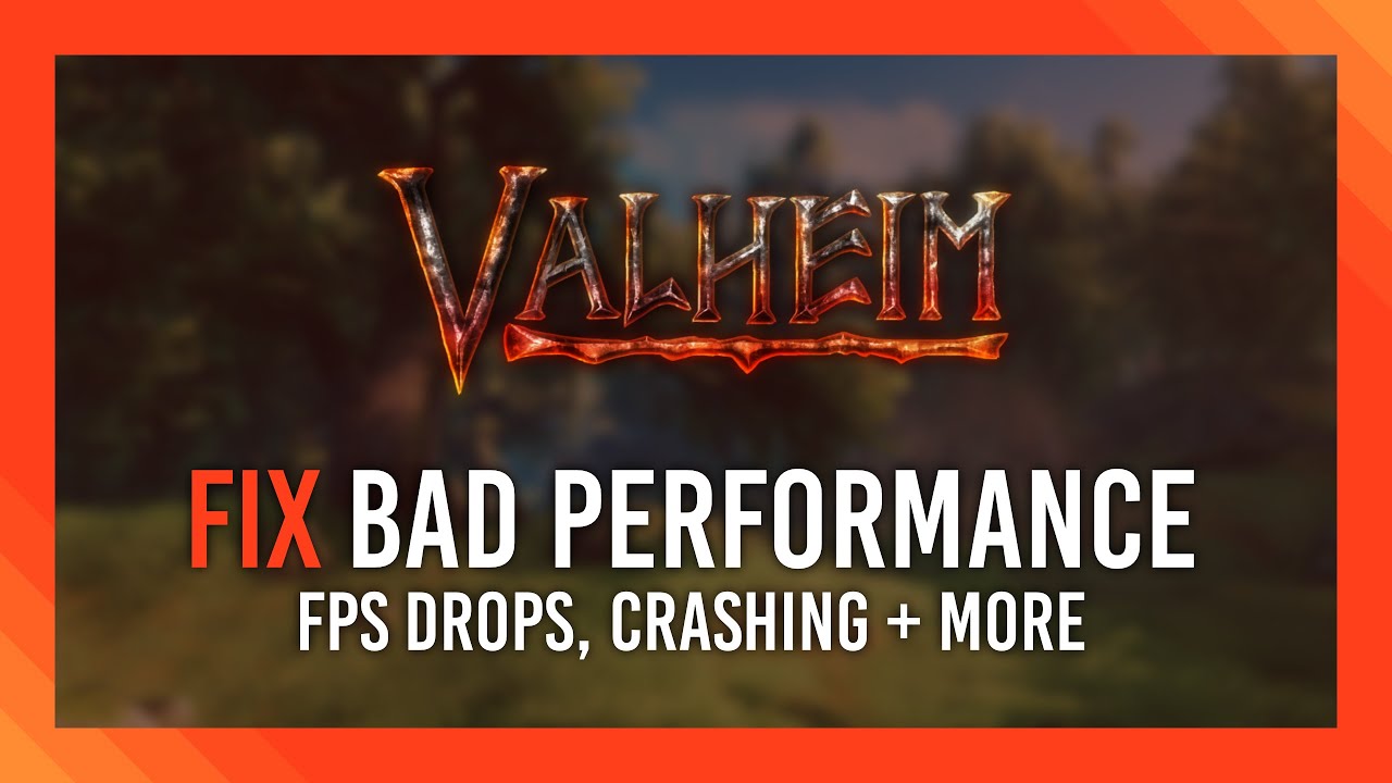 Fix Performance Issues Stuttering Fps Drops More Valheim Youtube