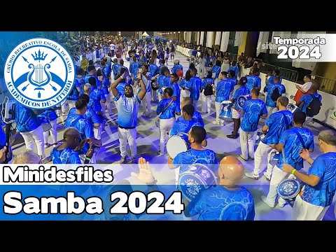 Acadêmicos de Niterói 2024 ao vivo | Minidesfile na Cidade do Samba #MDSO24