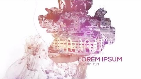 Double Exposure Ink Titles Premiere Pro Templates