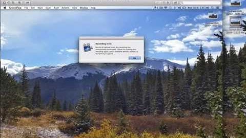 How to Fix Internal Recording Error in Screenflow