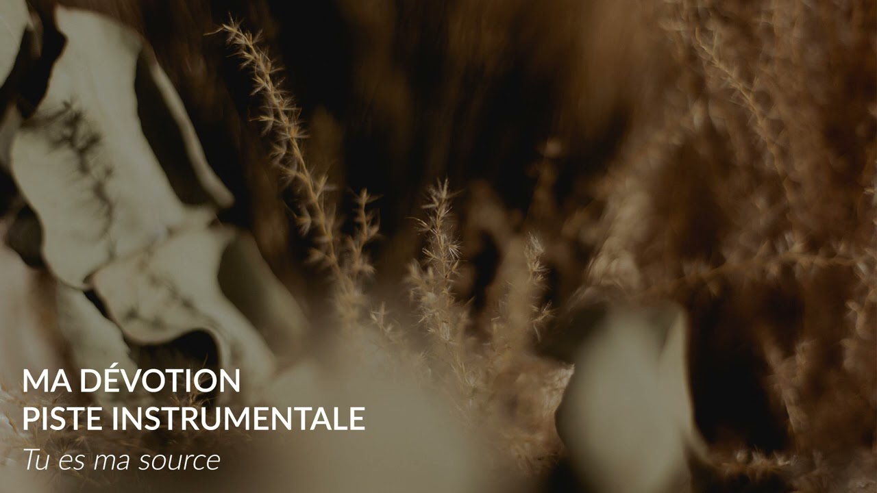 Tu es ma source - Piste instrumentale, Ma Dévotion