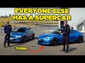 Taking a Subaru to a Super Car Meet (CHOPPED!!)