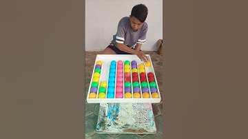 Puzzle sort ball game challenge with IQ and solving quickly