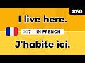 Learn ‘I live ~’ in French 🇫🇷 Daily Beginner Phrases (Ep. #60)