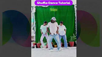 5 shuffle steps in 1 tutorial | Rohit with Wisha and Chiku | Dance tutorial