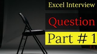Excel Interview Question  MIS Interview Question in Excel in Hindi  Excel Interview