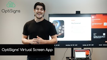 Remote Content Management with OptiSigns Virtual Screen App!