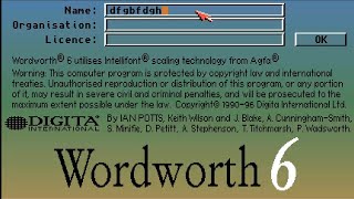 Wordworth v6 AMIGA CD Digita International and Soft Logik Publishing 1995 CD BUSINESS SOFTWARE TV 32 screenshot 5