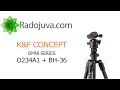 K&F CONCEPT OMNI SERIES O234A1 + BH-36 @kfconcept #kfconcept #kfconcepttripod