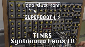 TINRS Syntonovo Fenix IV Sound Demo @ Superbooth19