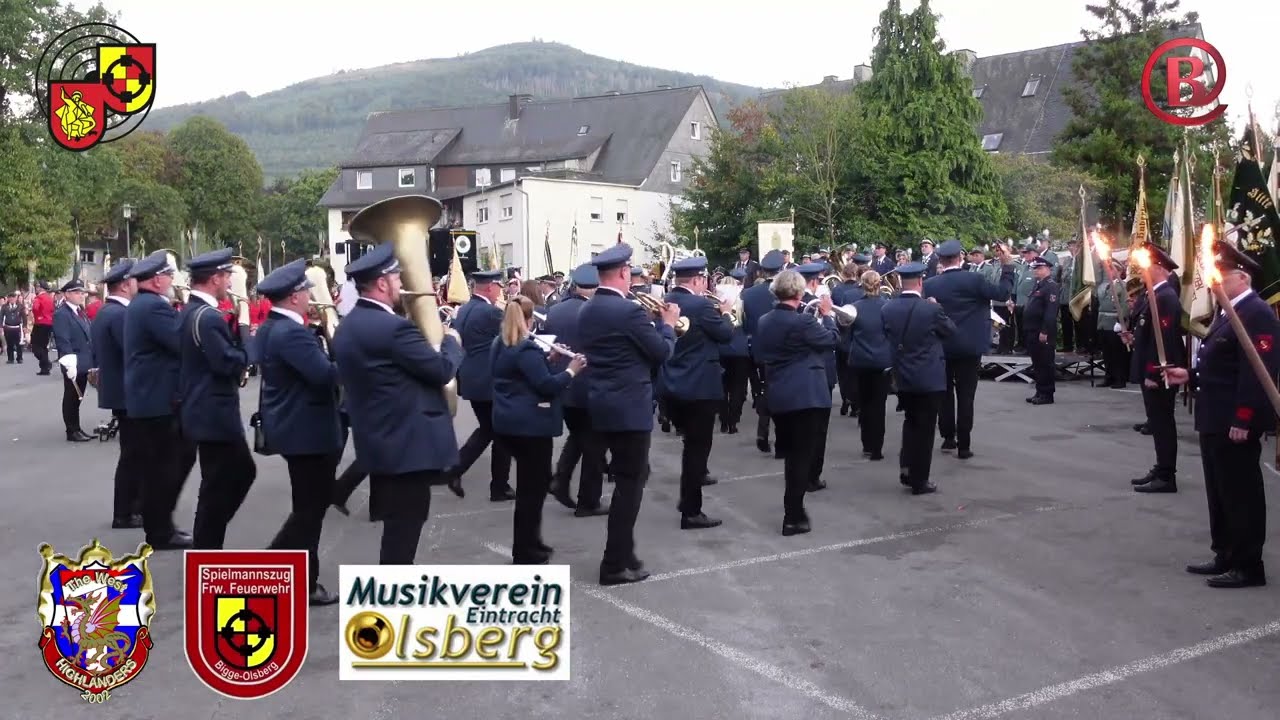 Großer Zapfenstreich - Kreisschützenfest Olsberg 2023