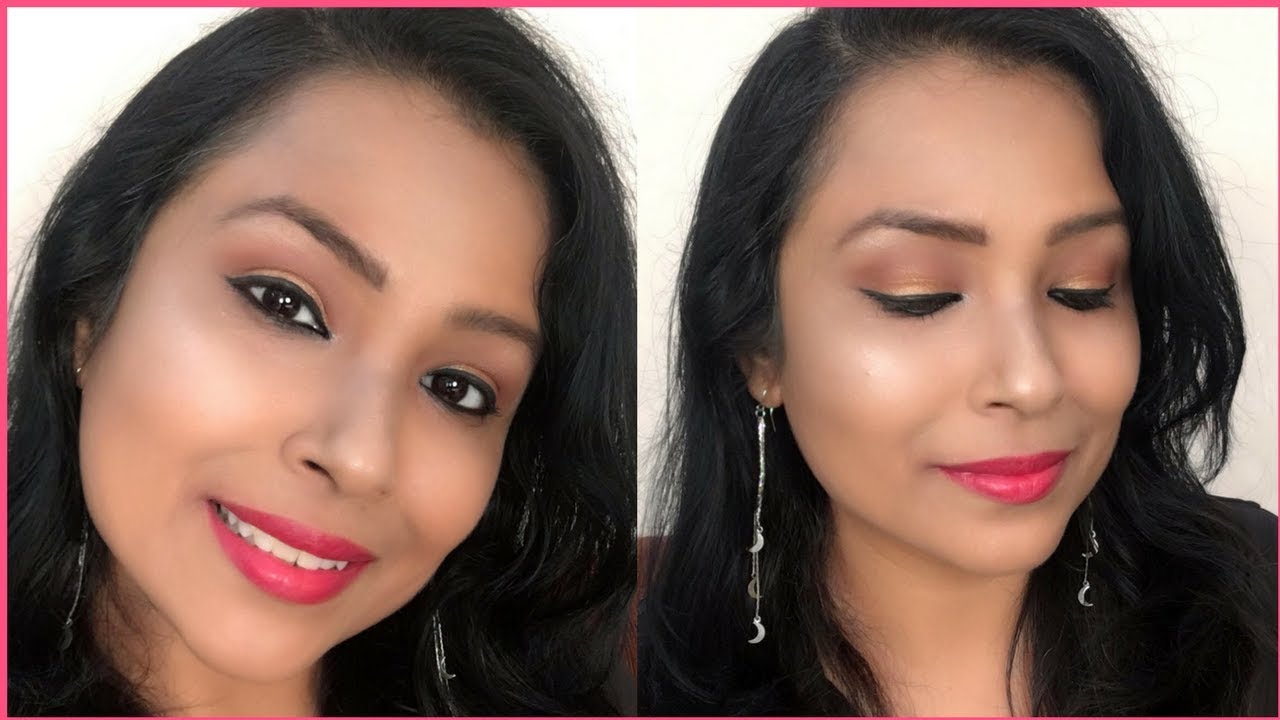 Bronze Eyes Makeup Tutorial Sweat Proof Long Lasting YouTube