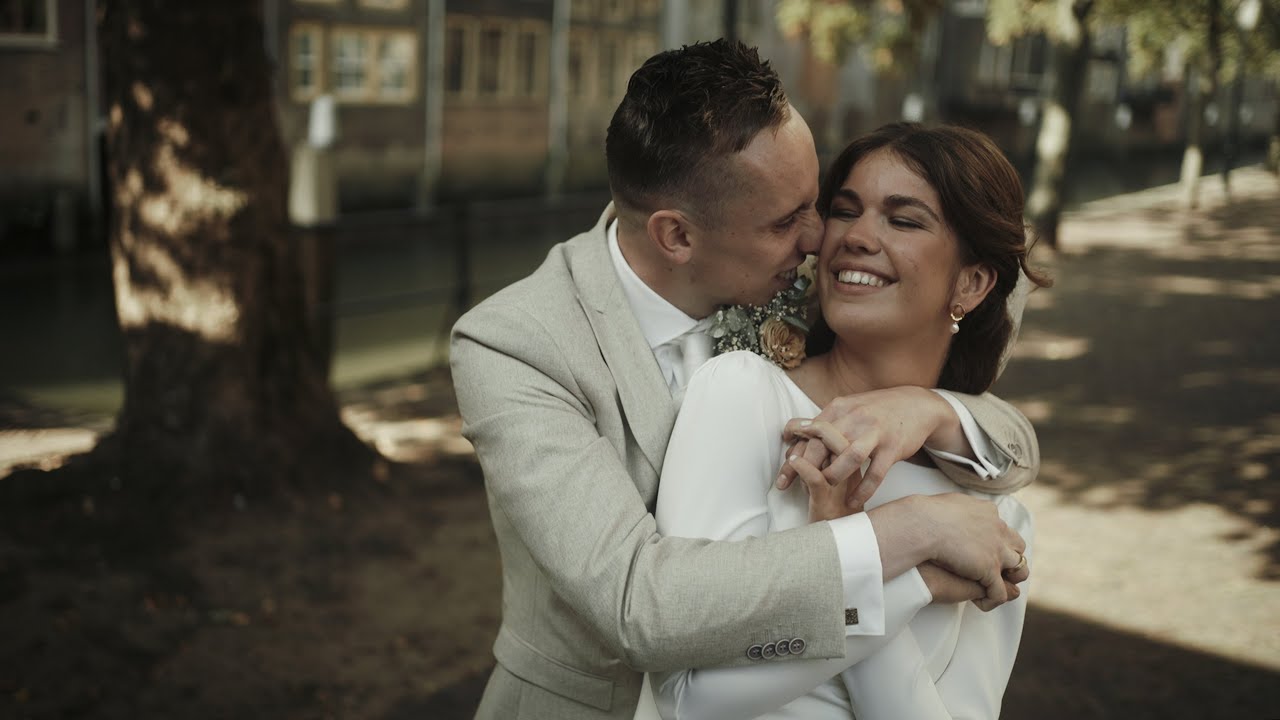 De HEERE heeft grote dingen bij ons gedaan, daarom zijn wij verblijd | Trouwfilm Wiard & Annelinde