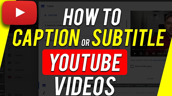 Master the Art of Adding Captions on YouTube