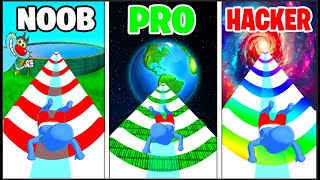 NOOB vs PRO vs HACKER | Aquaman.io | With Oggy And Jack | Rock Indian Gamer | screenshot 4