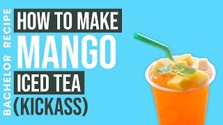 How to Make Mango Iced Tea (Quick & Easy) - [2018] | Bachelor Recipe TV