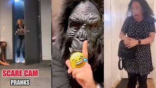 💀💀 BEST SCARE CAM Priceless Reactions 2024 #05 |😈😈 Funny Videos TikTok | Scare Cam Pranks