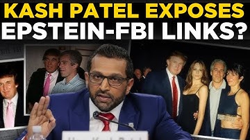 Epstein News LIVE | Kash Patel Reveals Epstein FBI Links, Shocks Democrats | US Politics