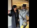 When Natasha arrives in London and is excited to see a brotha!