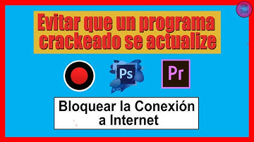 Evitar que un programa se conecte a Internet