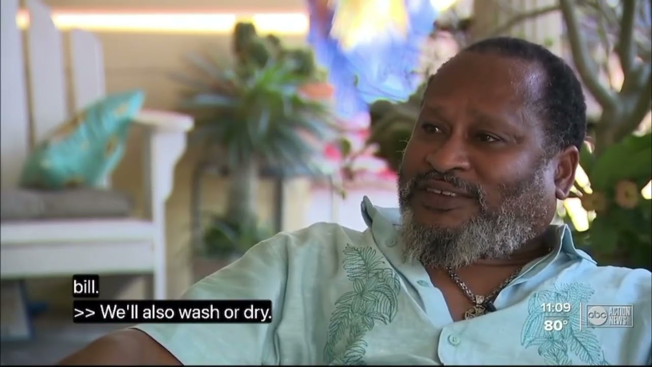 Local Interview to address the high monthly bill payment plan after the hurricane. Date: 5-25-2025