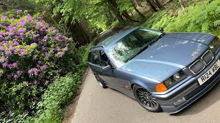 Bmw E36 mods, fitting the alpina decals