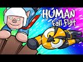 Human Fall Flat Funny Moments - Delivering Presents With a Busted Train!